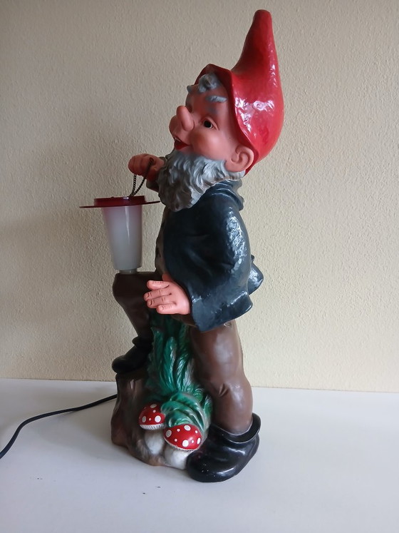 Lampe Nain Heissner – 48 cm. – Vintage – Lampadaires, Plastic (photo 8 of 8)