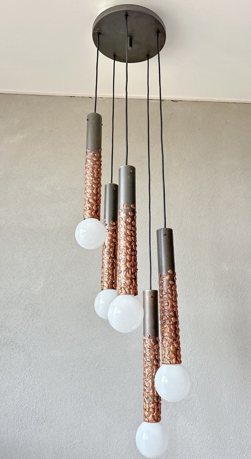 Lampe cascade vintage