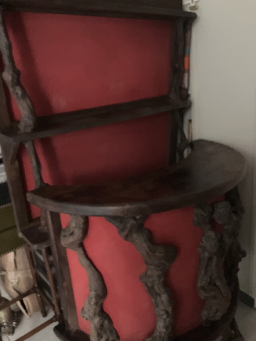 Red Vintage Vines Bar First Owner 1960s