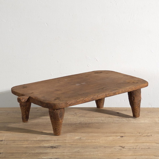 Antieke massief houten tafel (ca. 1920) #11 – Salontafels, Rustic (photo 4 of 10)