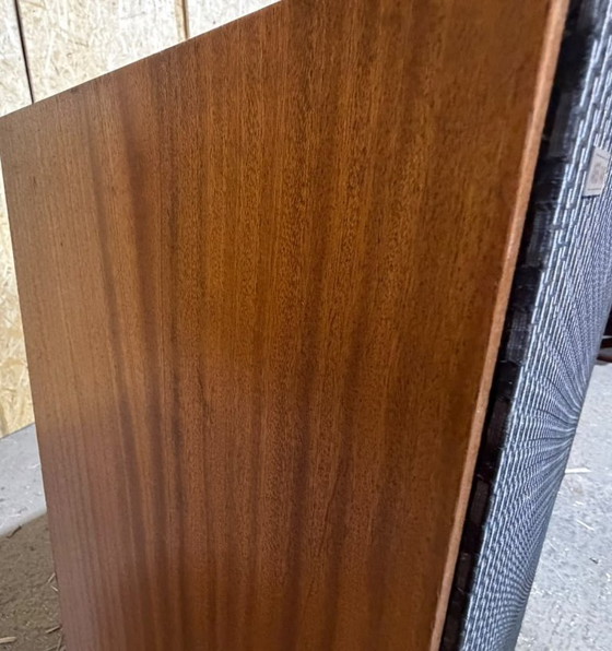Set van twee Tesla ARS 825 Hi-Fi luidsprekers, vintage houten behuizing, Tsjecho-Slowakije, 66 × 41 × 25 cm (photo 9 of 12)