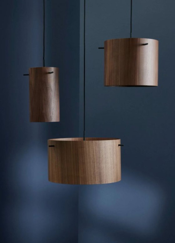 Image 1 of Frandsen FM 1954 pendant light Ø41 – walnut