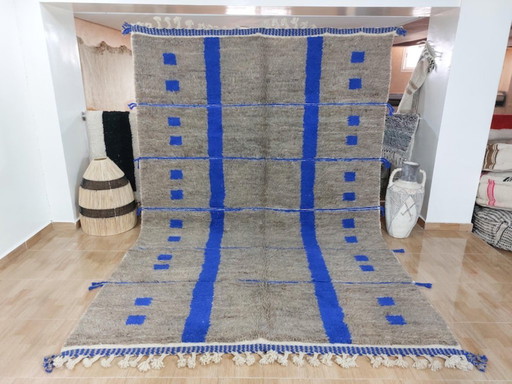 Tapis marocain tradicional en laine 300cmx150cm