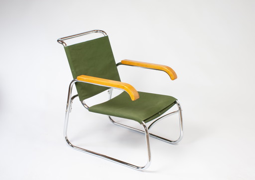 Rare fauteuil Bauhaus "Veha AF3" - Pays-Bas, vers 1933
