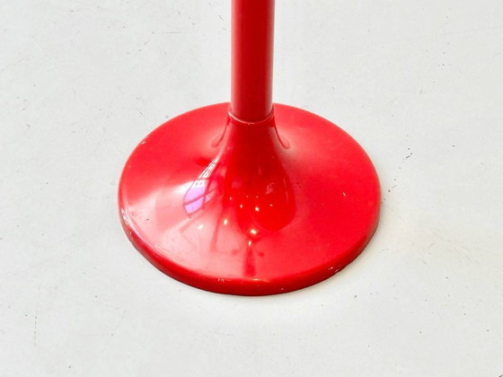 Image 1 of Armario de mediados de siglo de LHT Bologna en rojo.