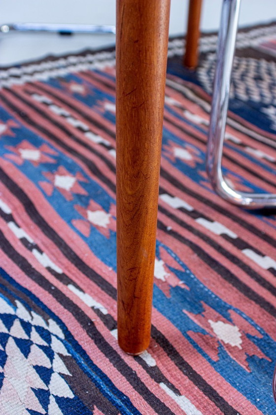 Image 1 of Vintage teak dining table AM ​​Mobler Danish square mid-century