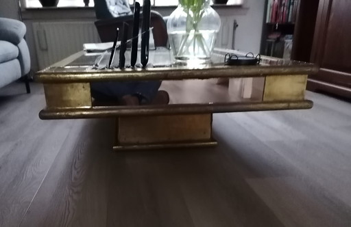 Vintage coffee table Rodolfo Dubarry, (steep) 1970