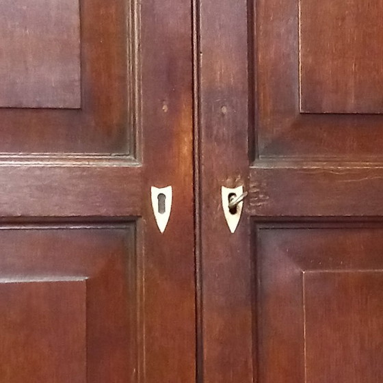 Image 1 of Engelse Top secretaire ca. 1770