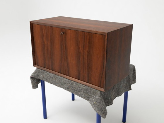 Image 1 of Mueble bar de pared de palisandro diseñado por Poul Cadovius para Cado.