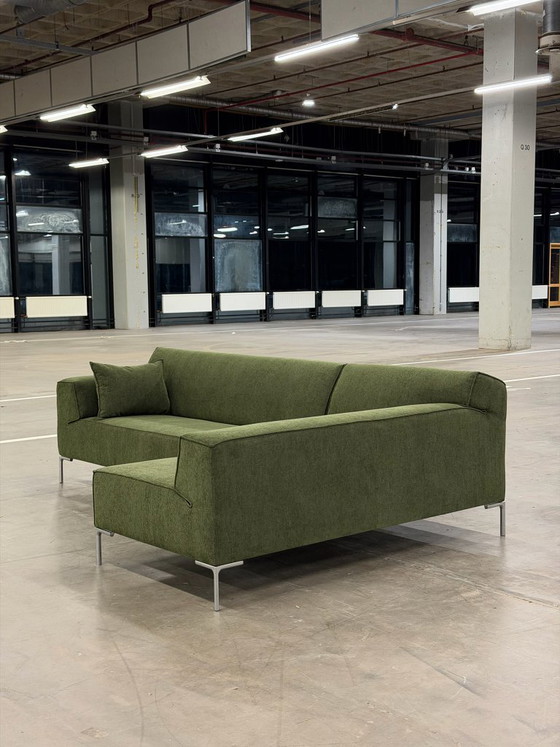 Design On Stock Bloq Sofa | Grün | – Ecksofas, Textile (photo 11 of 12)