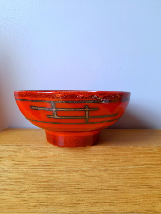 Scandinavian Ceramic Bowl 1960