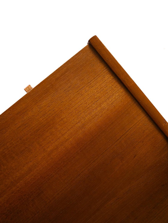 Image 1 of Bibliothèque scandinave en teck avec tiroirs - Bodafors