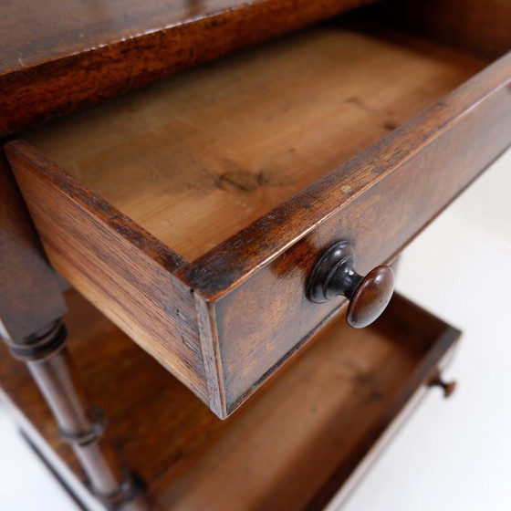 Image 1 of English 19th Century Mahogany Whatnot Shelf