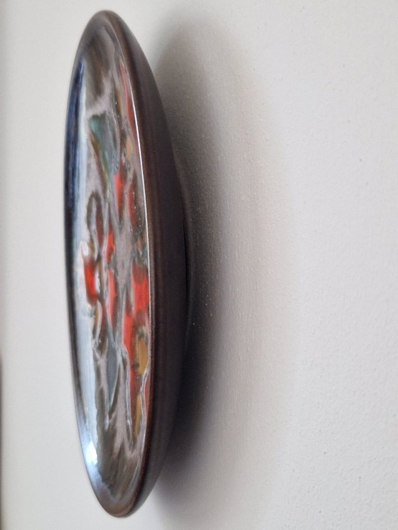 Image 1 of Piatto da parete.Decorativo floreale.Ruscha.Germania