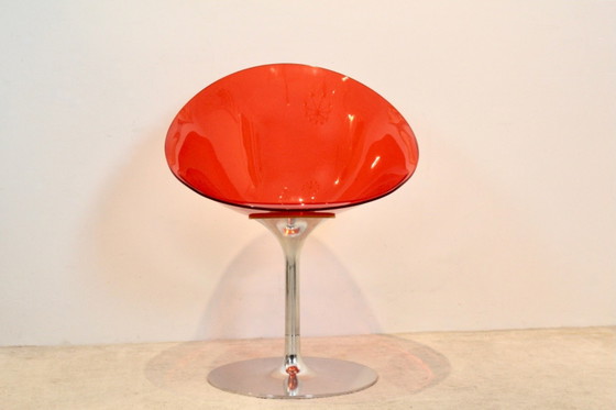 Philippe Starck per Kartell, Sedia Eros Arancione, Italia, Poltrone relax, Rosso, Postmodern (foto 4 di 10)