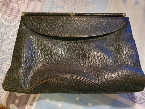 Borsa da donna vintage in stile Art Déco con struttura in metallo (periodo tra le due guerre). – Borse a mano (photo 7 of 12)