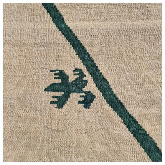 Image 1 of Diego Giacometti „La Promenade des Amis“ Handgewebter Wandteppich Textilkunst (100 × 69 Zoll)