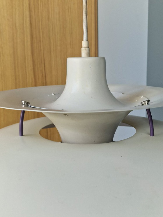 Mooie Vintage Witte Louis Poulsen PH 5 Hanglamp – Hanglampen, Metal (photo 6 of 10)
