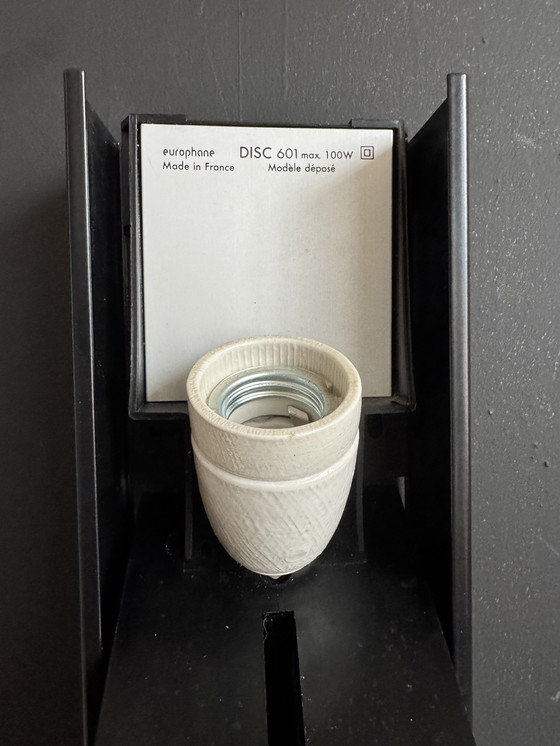 Image 1 of Lámpara de pared DISC Europhane, años 80