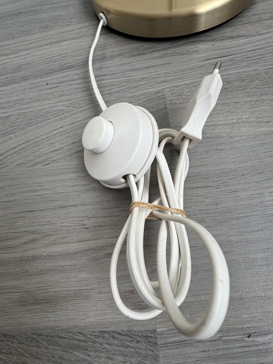 Image 1 of vintage Montor lamp golden colour