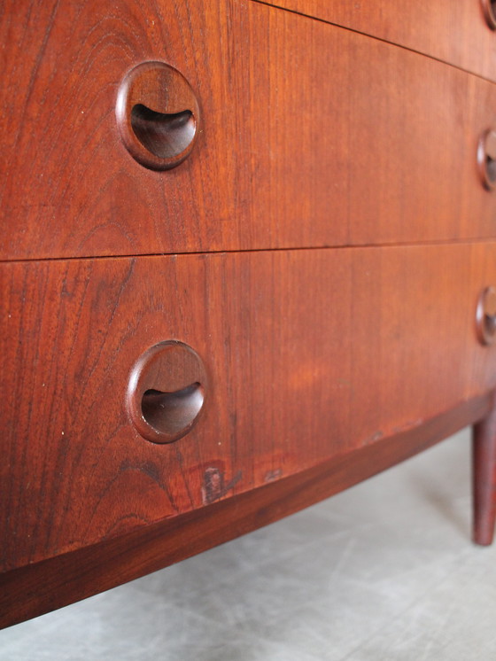 Image 1 of Vintage Deense ladekast in teak