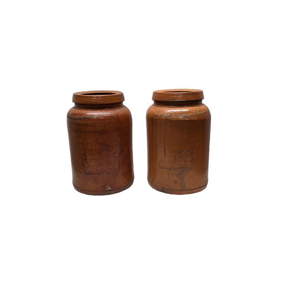 Image 1 of Vecchi barattoli per conserve di Krumeich, circa 1890-1940