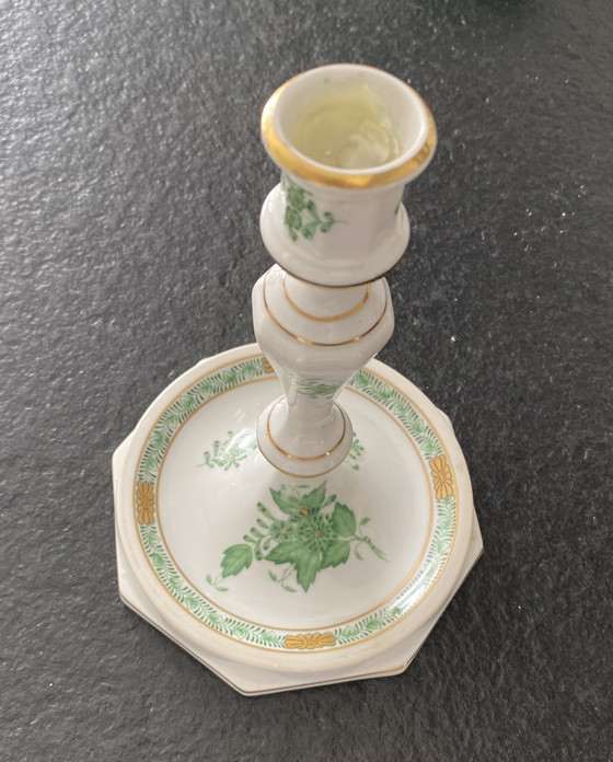 Image 1 of Antieke Herend Ungheria candelaar