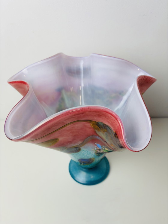 Image 1 of Design Murano style blown table lamp