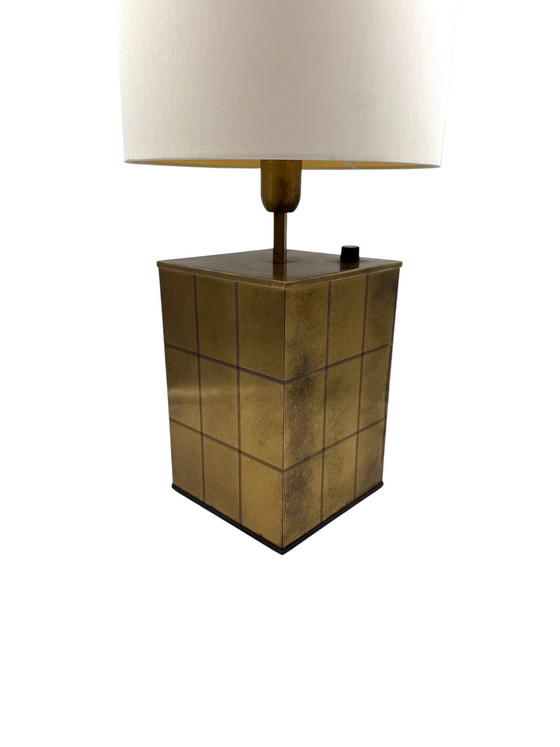 Image 1 of Hollywood Regency Brass Table Lamp Base, Romeo Rega Italy, 1970s