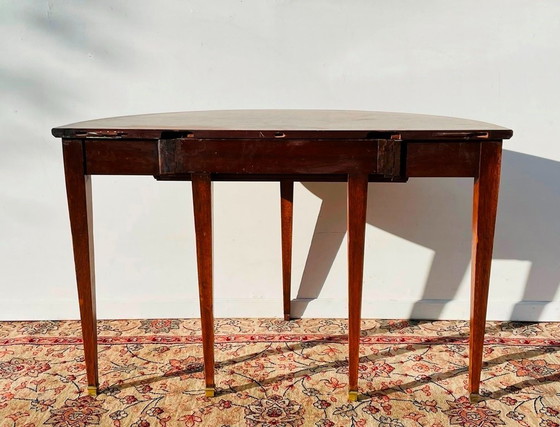 Image 1 of Console ' halve maan ' * Antiek XIX eeuw * Empire-stijl