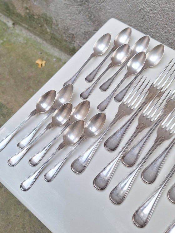 Image 1 of Parte di un set di posate argentate Christofle