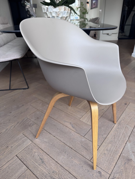 Image 1 of Gubi Bat dining chairs beige