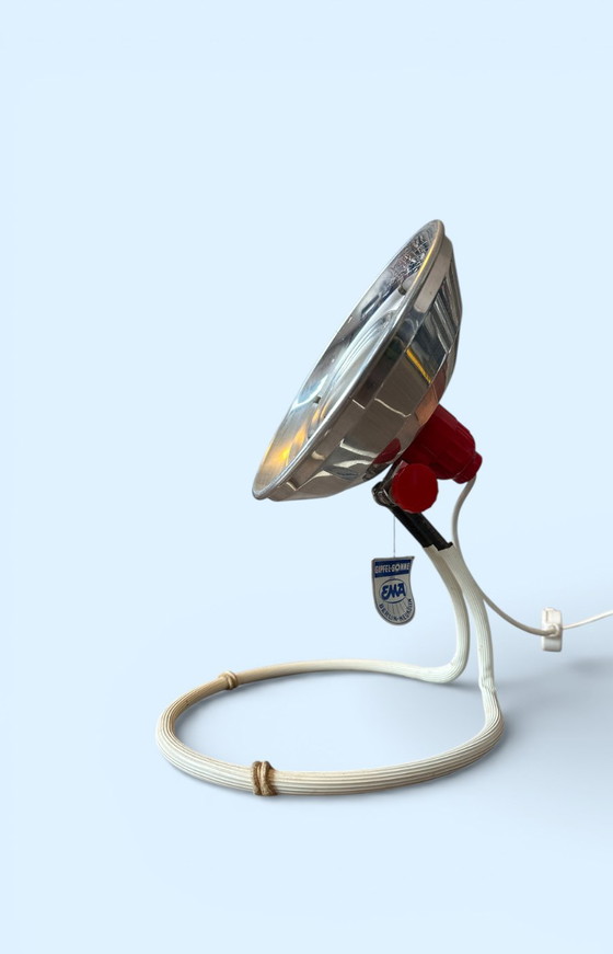 Image 1 of EMA Berlin Neuköln "Gipfel-Sonne" hoogtezon uit 1964 warmtelamp vintage