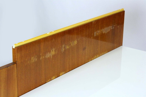 Image 1 of Modular Desks with White Glass Tops by Mojmir Pozar for Up Závody, 1960s, Set of 3
