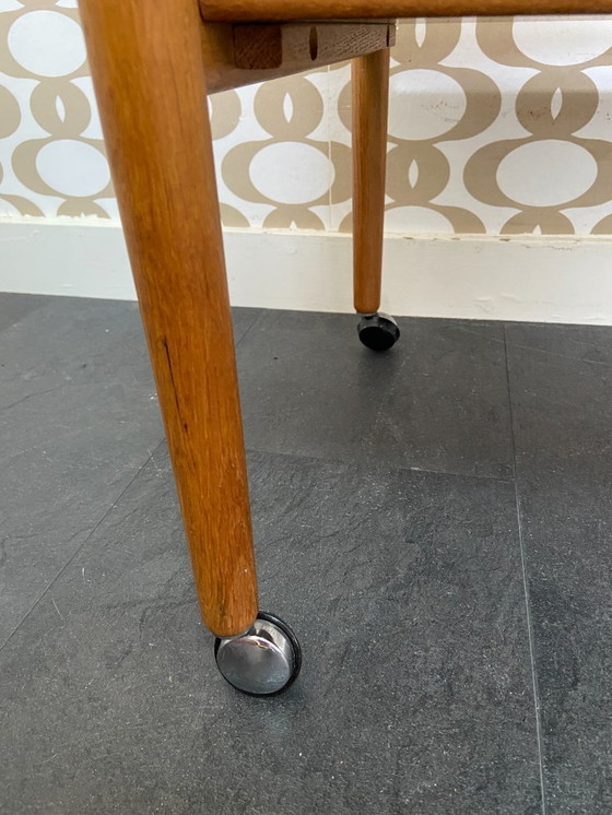 Image 1 of Chariot vintage avec plateau amovible par Poul Hundevad