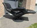 Jori Symphony Schwarzes Leder, Medi, monomove Sessel Top Zustand!