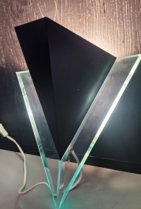 Image 1 of Lampada da parete vintage Honsel in stile Memphis, anni '80