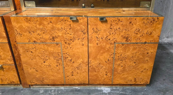 Image 1 of Set vitrines ontworpen door Jean-Claude Mahey voor Roche Bobois, 1970.