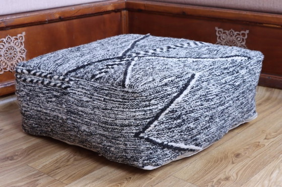Image 1 of Copri pouf kilim marocchino fatto a mano