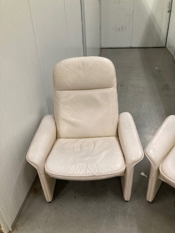 Image 1 of Exceptional and rare Pair of De Sede DS-50 adjustable Lounge Chairs