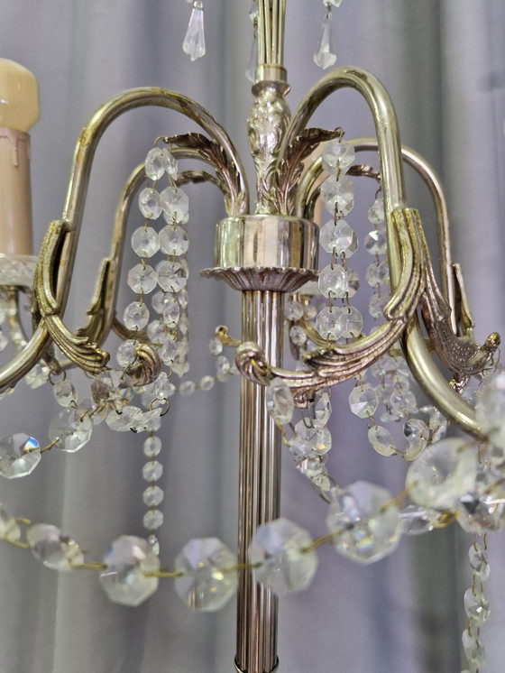 Image 1 of Beautiful vintage candelabra lamp