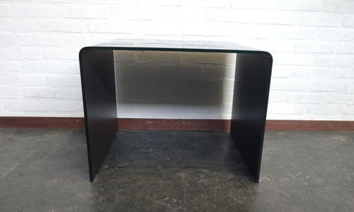 Mesa de centro curva de cristal de Sovet Italia