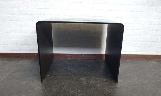 Image 1 of Mesa de centro curva de cristal de Sovet Italia