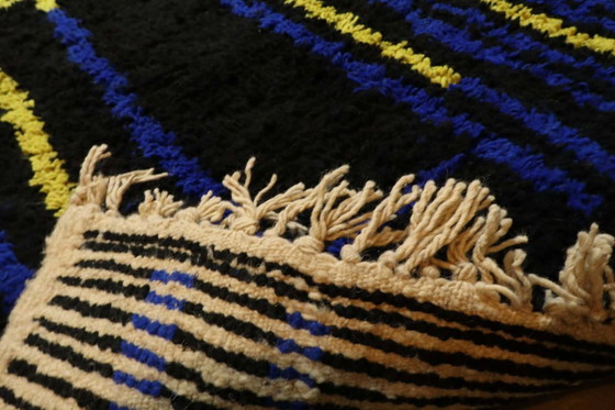 Image 1 of Berber carpet wool rug floor rug new 220 x 290 cm color rug carpet Berber runner large interior unique high pile original