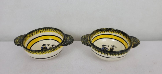 2 ciotole con manici Henriot Quimper – Stoviglie, Porcelain, Vintage (photo 3 of 5)