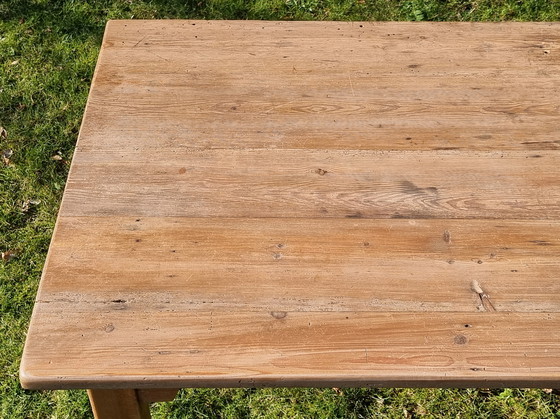 Image 1 of Rectangular wooden dining table