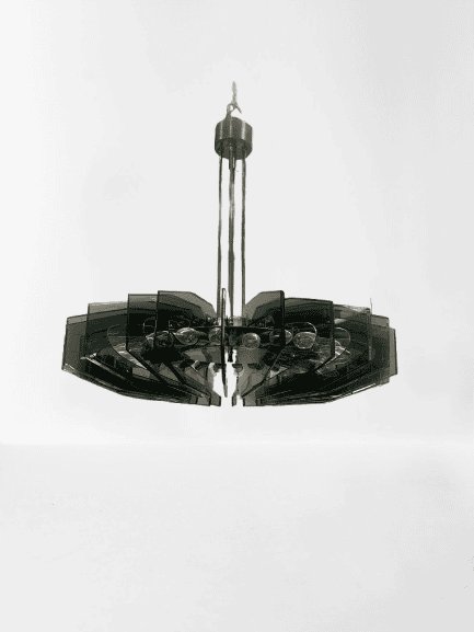 Lampadario di Gino Paroldo per Fontana Arte – Ottone, Italian Design (photo 5 of 11)