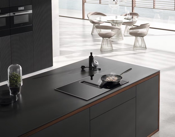 Image 1 of Miele cooktop with integrated hood - KMDA 7473 FR U Silence - NEW