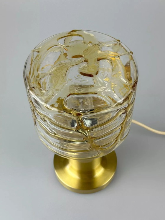 Image 1 of Lampe de table des années 60 70 Laiton Doria Leuchten Germany Design