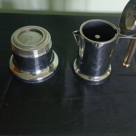 Image 1 of Vintage Vev Viganò « Kontessa Oro » – Icône du design italien (6 tasses)